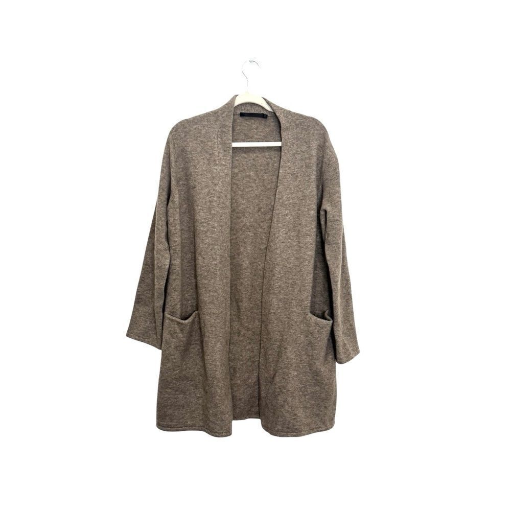 Jenni Kayne Merino Wool-Blend Sweater Coat in Oatmeal - Picture 14 of 15